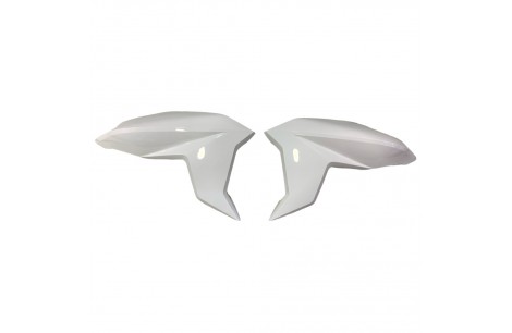 TAPAS LATERALES CUBRE ESTANQUE TWISTER 125 BLANCO TAPAS LATERALES CUBRE ESTANQUE TWISTER 125 BLANCO