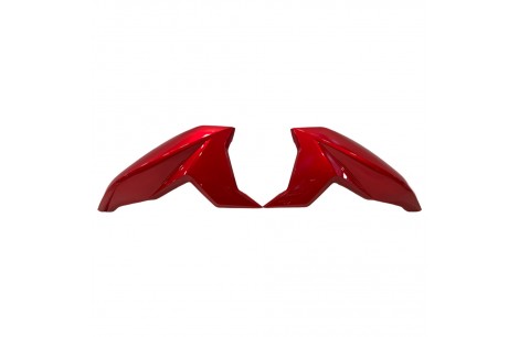 TAPAS LATERALES CUBRE ESTANQUE TWISTER 125 ROJO HAYPO TAPAS LATERALES CUBRE ESTANQUE TWISTER 125 ROJO HAYPO