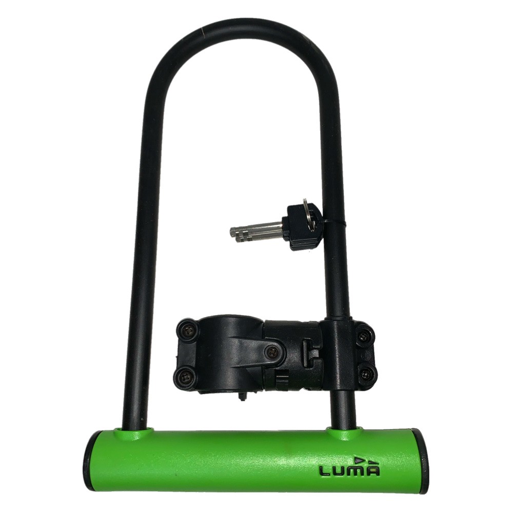 CANDADO U LUMA ENDURO 37HU 12x320x185mm Verde