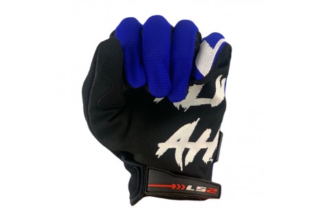 GUANTES LS2 RANGER AZUL NEGRO XL