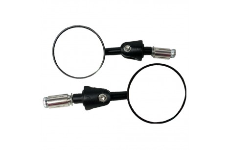 ESPEJOS AL MANUBRIO PRO BIKER TIPO CAFE RACER KLM