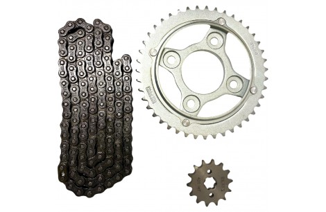 KIT TRANSMISION CB1 / TWISTER HONDA 43D / 14D 428H SEIPRO KIT TRANSMISION CB1 / TWISTER HONDA 43D / 14D 428H SEIPRO