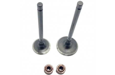 VALVULAS MOTOR FZ 16 YAMAHA ADM + ESC C RETENES SEIPRO