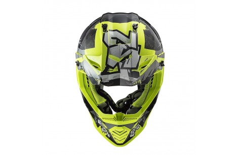 MX437 FAST EVO CRUSHER NEGRO AMARILLO MX437 FAST EVO CRUSHER NEGRO AMARILLO