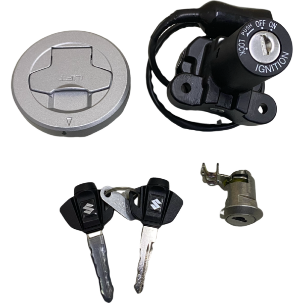KIT CHAPA CONTACTO GIXXER 150 SUZUKI ORIGINAL