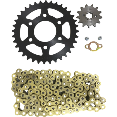 KIT TRANSMISION R150 R / ZX 150 R / ZX4R / R335 36D/13D 520H C DORADA RACING SEIPRO KIT TRANSMISION R150 R / ZX 150 R / ZX4R / R335 36D/13D 520H C DORADA RACING SEIPRO