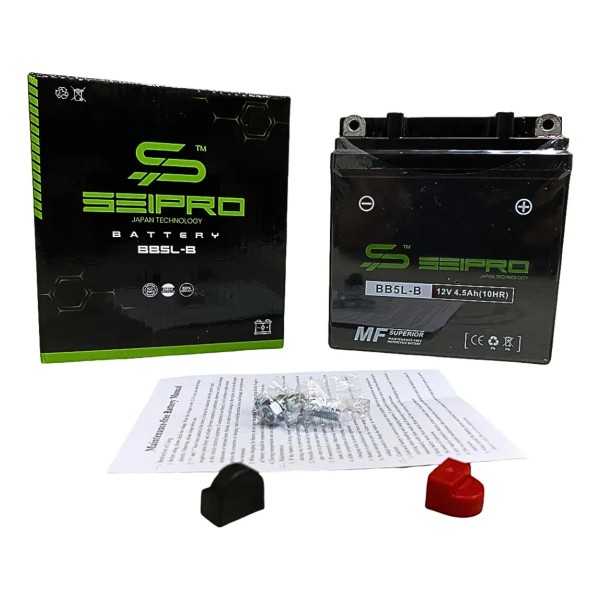 BATERIA BB5L / 12N5-4B ACTIVADA SEIPRO BATTERY