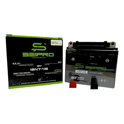 BATERIA 12N7-4B ACTIVADA SEIPRO BATTERY BATERIA 12N7-4B ACTIVADA SEIPRO BATTERY