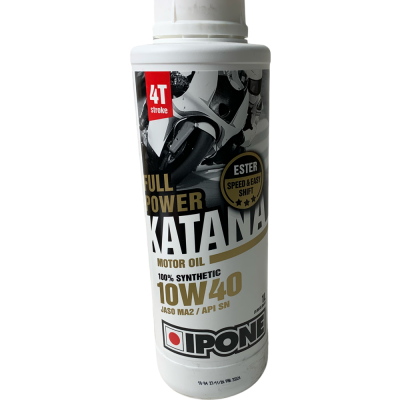 ACEITE IPONE 10W40 FULL SINTENTICO KATANA ACEITE IPONE 10W40 FULL SINTENTICO KATANA