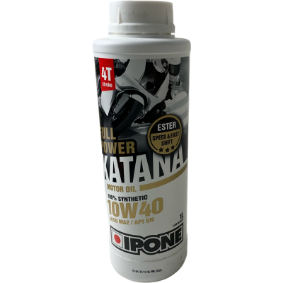 ACEITE IPONE 10W40 FULL SINTENTICO KATANA ACEITE IPONE 10W40 FULL SINTENTICO KATANA