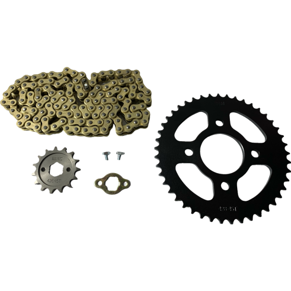 KIT TRANSMISION NS 160 45D/15D 428H C DORADA RACING SEIPRO