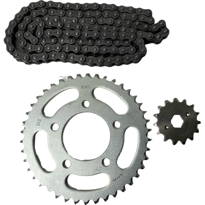 KIT TRANSMISION VINTAGE 150 15Z 42T EUROMOT RIFFEL KIT TRANSMISION VINTAGE 150 15Z 42T EUROMOT RIFFEL