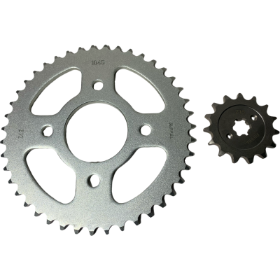 KIT TRANSMISION PULSAR 135 / NS 125 43T 15Z 428 - 132 RIFFEL KIT TRANSMISION PULSAR 135 / NS 125 43T 15Z 428 - 132 RIFFEL