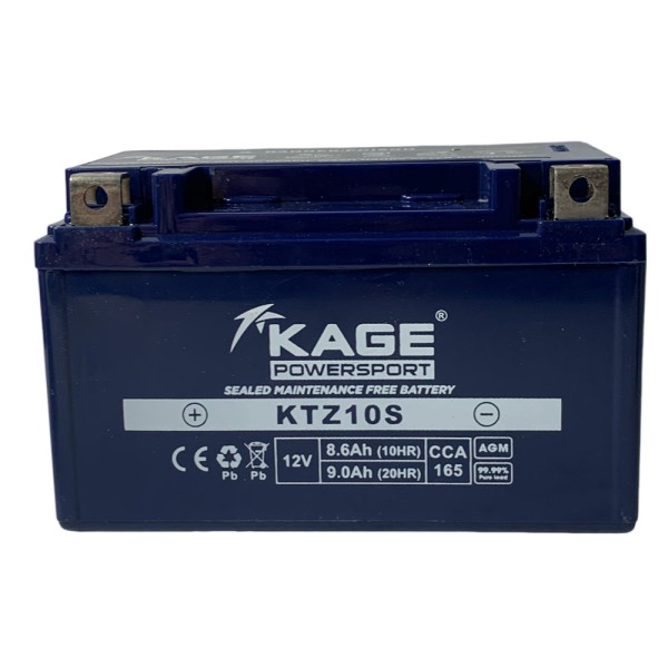 BATERIA BTZ10S / YTZ10S / XTZ10S ACTIVADA KAGE