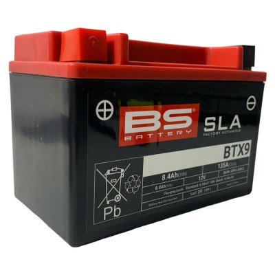 BATERIA BTX9 / YTX9A ACTIVADA BS BATTERY