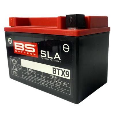 BATERIA BTX9 / YTX9A ACTIVADA BS BATTERY