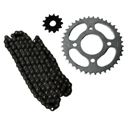 KIT TRANSMISION GN / RKS 125 14 / 45 CADENA 118