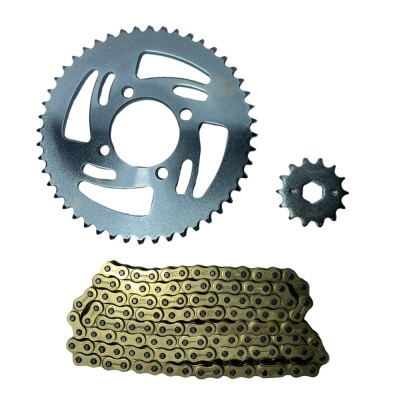 KIT TRANSMISION XTZ 125 48 - 14 DORADA CASSARELLA KIT TRANSMISION XTZ 125 48 - 14 DORADA CASSARELLA