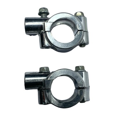 SOPORTES ESPEJOS 10MM CROMADOS PAR