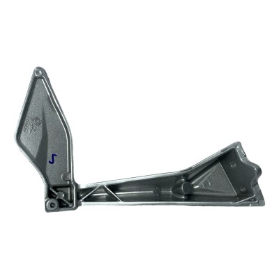 SOPORTE PEDALIN TRASERO IZQ DUKE 200 KTM GRIS