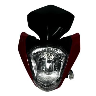 FOCO COMPLETO RKS 150 SPORT BLANCO / ROJO / NEGRO HQ