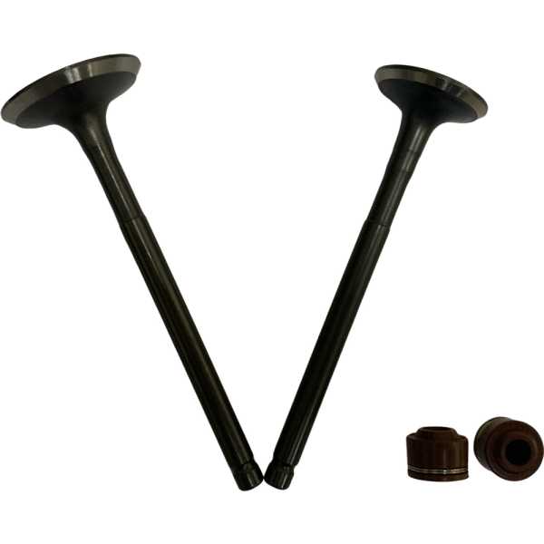 VALVULAS MOTOR CB1 / TWISTER 125 / TUFF 125 ADMISION + ESCAPE HONDA C RETENES SEIPRO