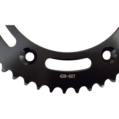 KIT TRANSMISION XR 150 / XR 190 HONDA 50D / 17D 428H C DORADA SEIPRO RACING