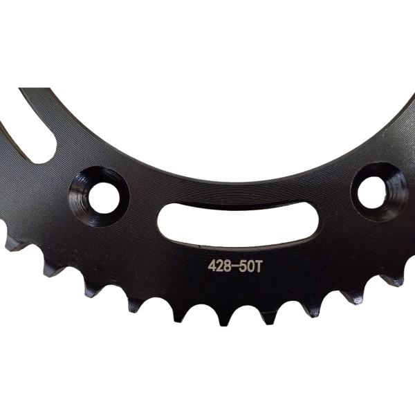 KIT TRANSMISION XR 150 / XR 190 HONDA 50D / 17D 428H C DORADA SEIPRO RACING