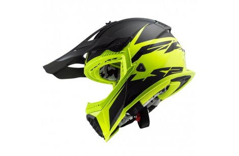 MX437 FAST EVO ROAR NEGRO AMARILLO MATTE MX437 FAST EVO ROAR NEGRO AMARILLO MATTE