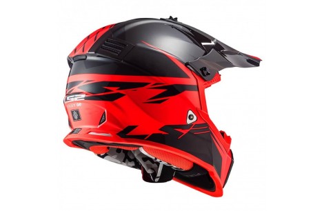MX437 FAST EVO ROAR NEGRO ROJO MATTE MX437 FAST EVO ROAR NEGRO ROJO MATTE