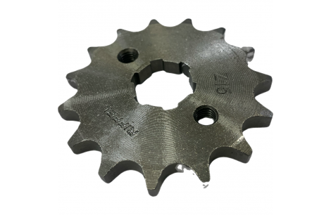 PIÑON ATAQUE CG 125 / CG 150 MOTORRAD / RK 150 15T RIFFEL
