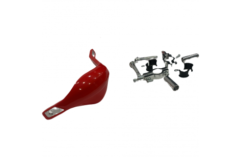 CUBRE PUÑOS ALUMINIO 300 C/ ANCLAJE ROJO