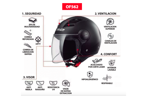 OF562 AIRFLOW CONDOR BLANCO NEGRO ROJO OF562 AIRFLOW CONDOR BLANCO NEGRO ROJO