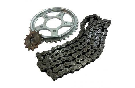 KIT TRANSMISION CBX 250 37T/13Z RIFFEL KIT TRANSMISION CBX 250 37T/13Z RIFFEL