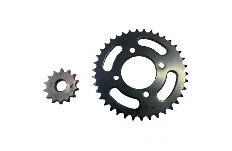 KIT TRANSMISION GN 125 / RKS 150 / RKS 125 / RKV 150 38T 14T KIT TRANSMISION GN 125 / RKS 150 / RKS 125 / RKV 150 38T 14T