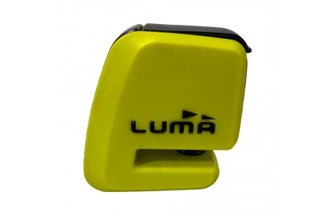 CANDADO DISCO LUMA AMARILLO FLUO 6MM PEQUENO